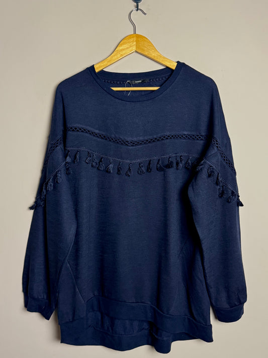 navy-tassel-trim-sweater