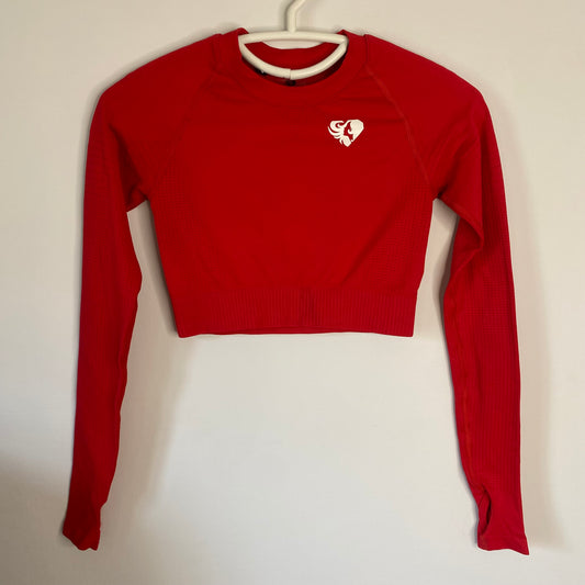 red-activewear-crop-top