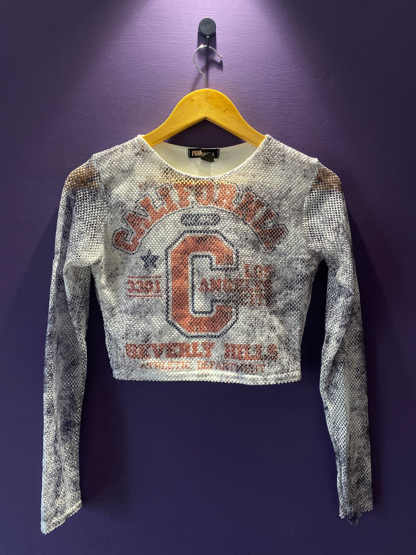 california-beverly-hills-mesh-crop-top