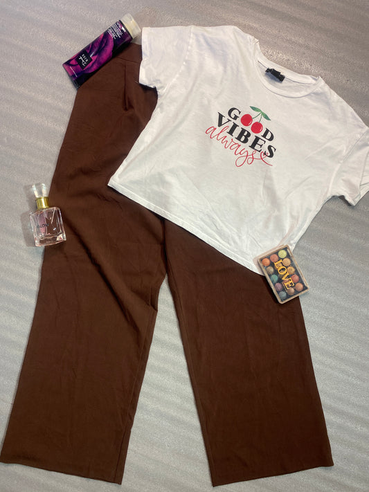 Good Vibes Always White Tee