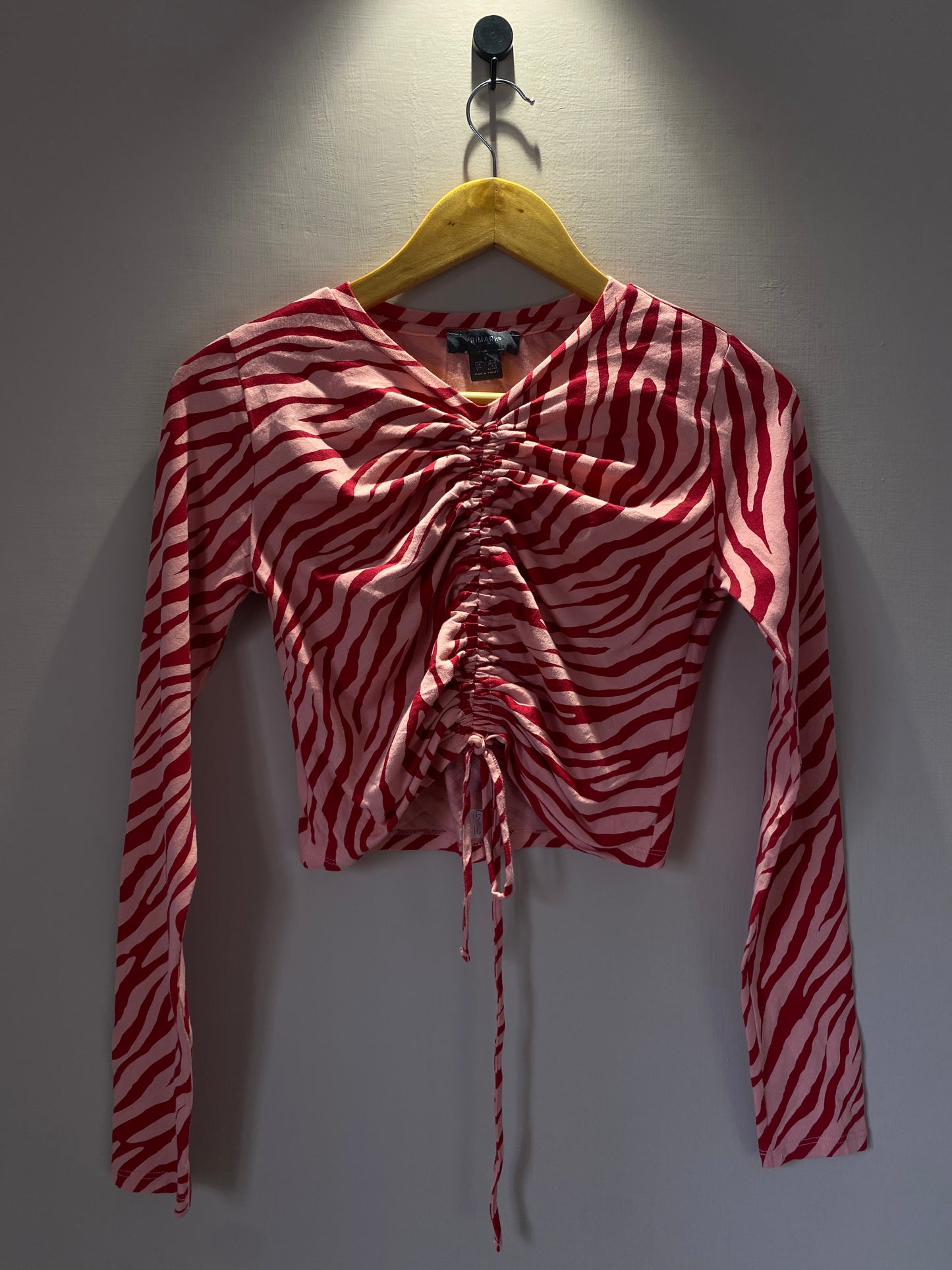 forever-21-red-zebra-print-ruched-crop-top