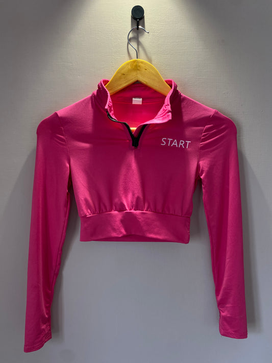 pink-activewear-zip-top