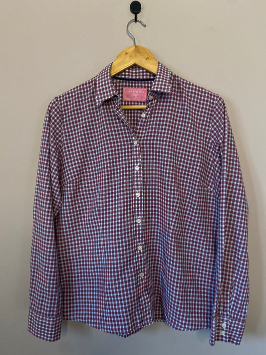 red-gingham-check-button-up