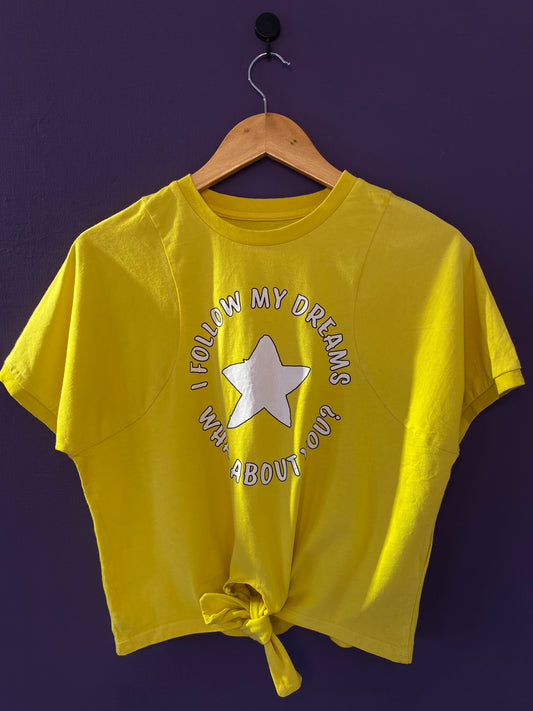 Yellow Star Graphic T-Shirt