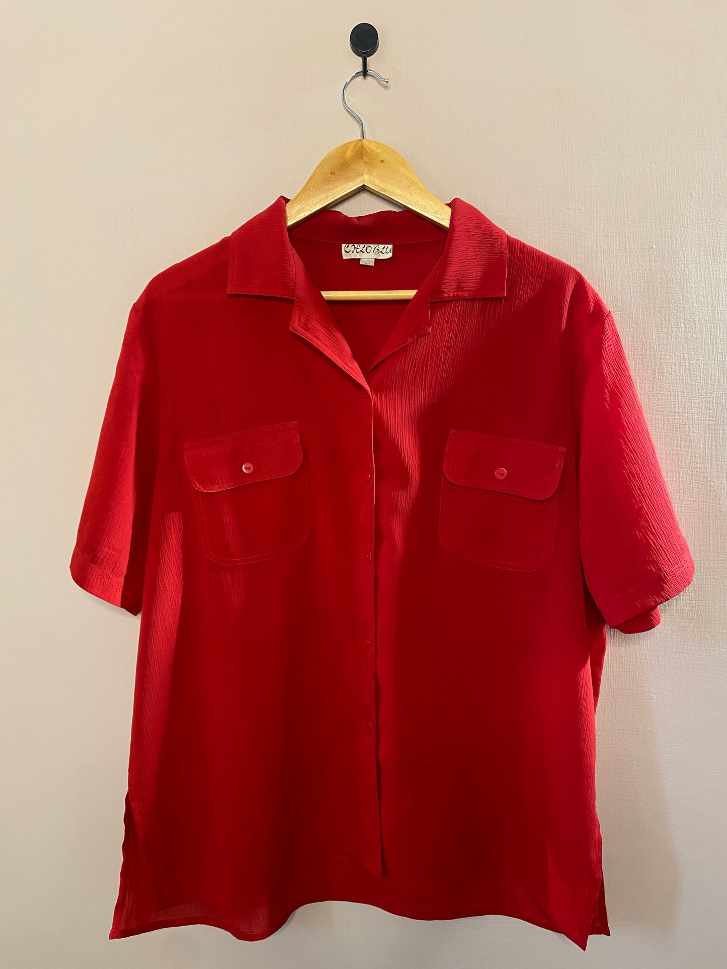 red-textured-camp-collar-shir