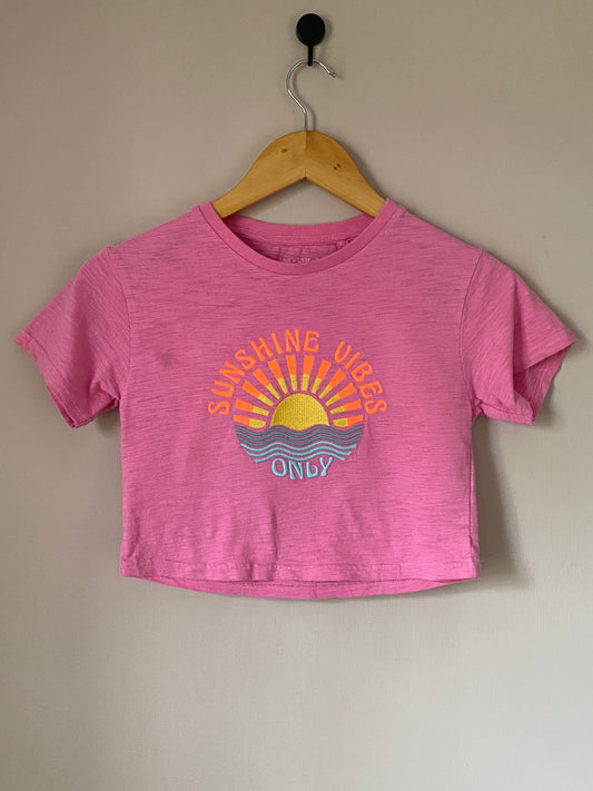 Sunshine Vibes Pink Tee