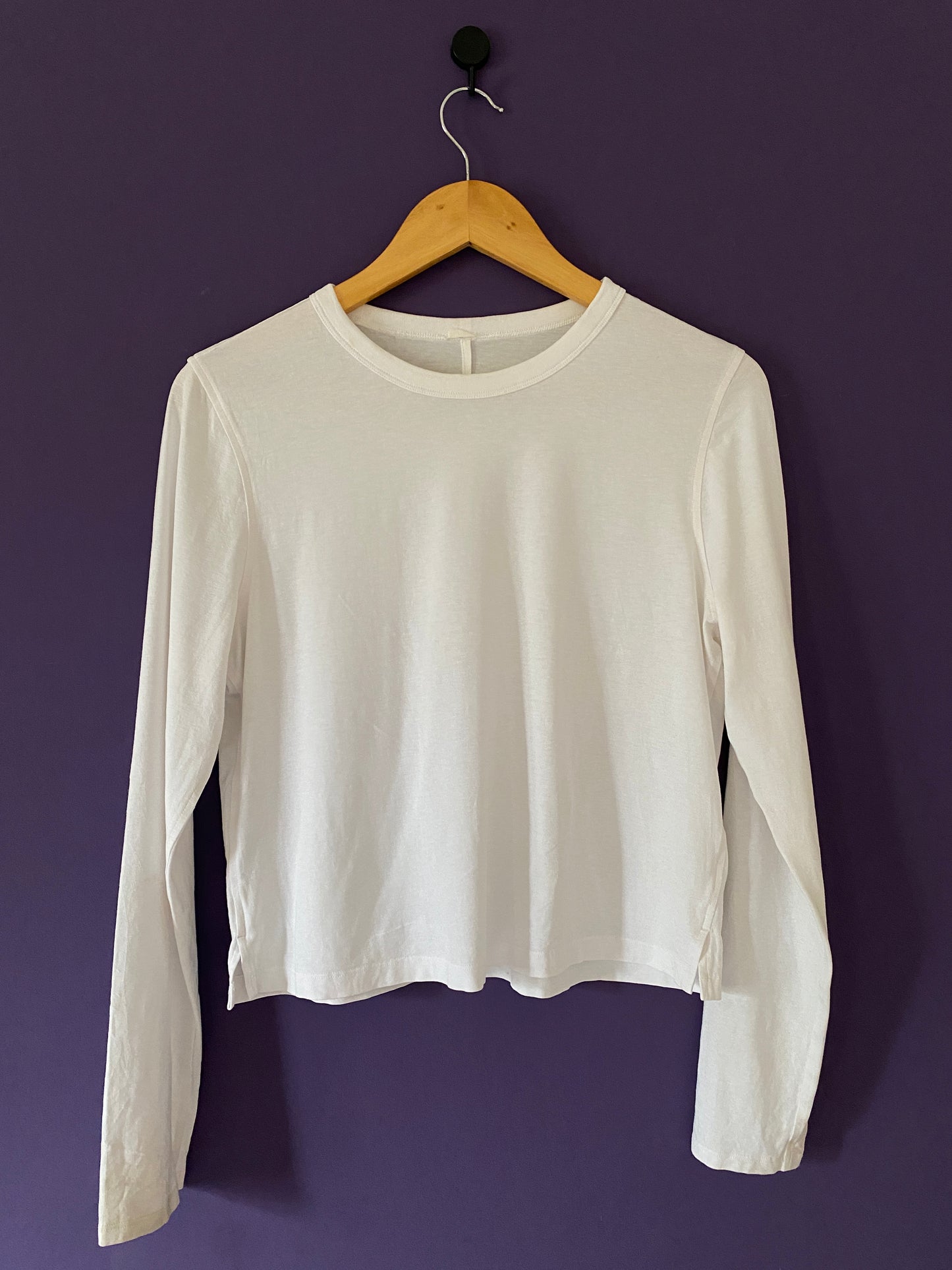 Large White Long Sleeve Tee