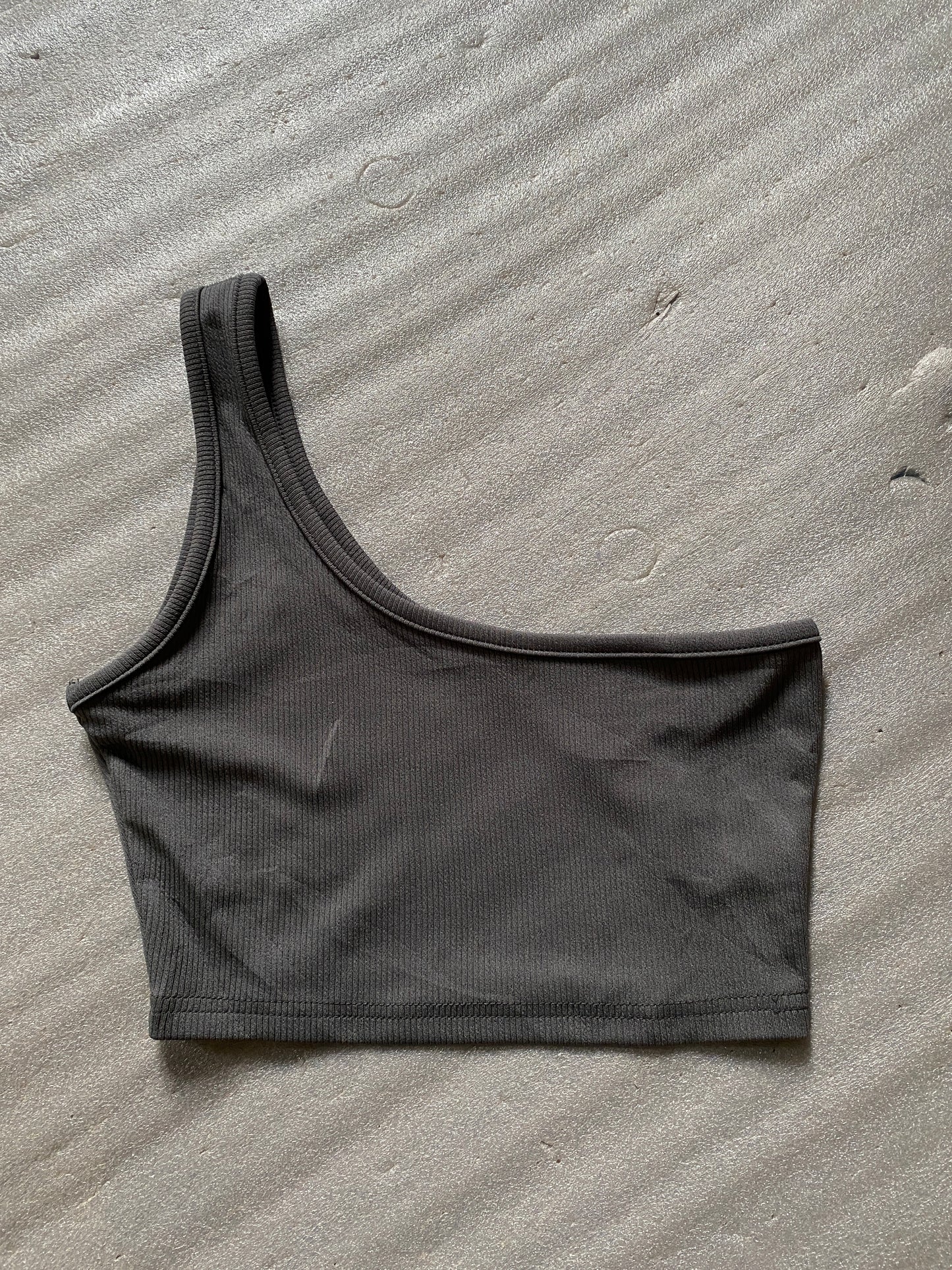 Title: One Shoulder Crop Top-2