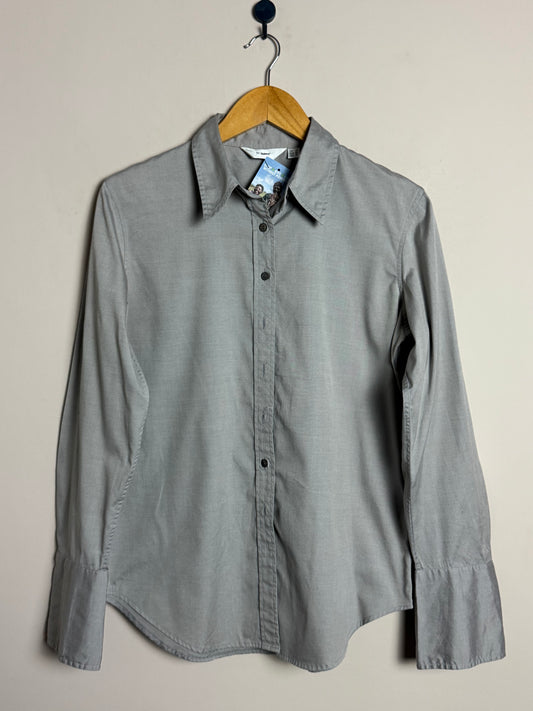 Gray Button Shirt