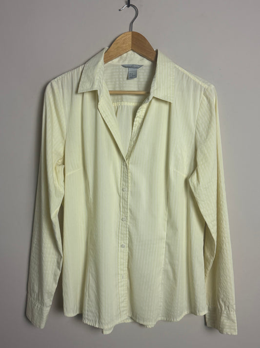 Light Yellow Button Shirt