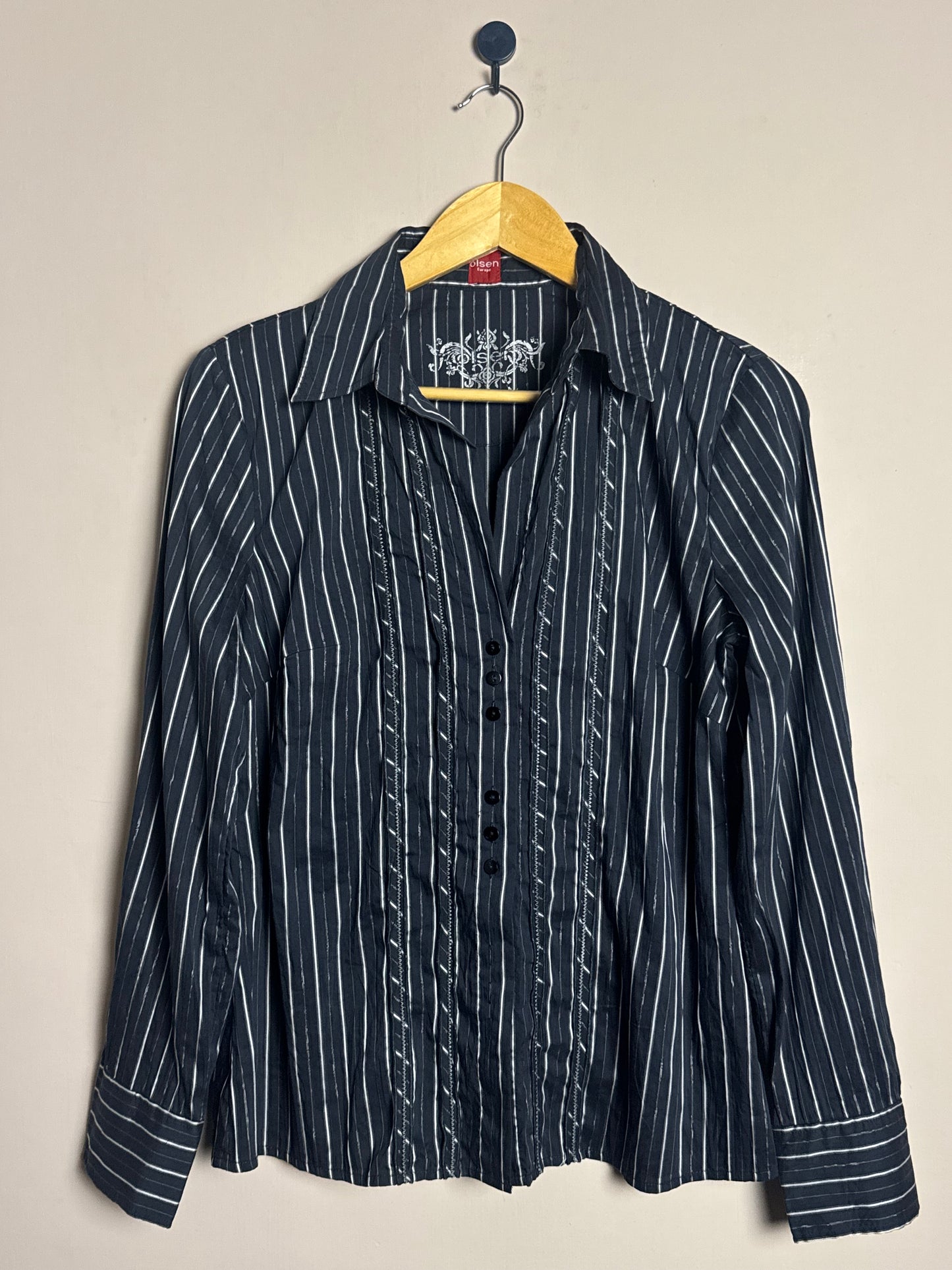 Black Striped Shirt
