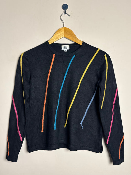 : yal-black-rainbow-stripe-sweater-54