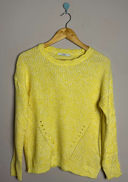 Yellow Knit Sweater