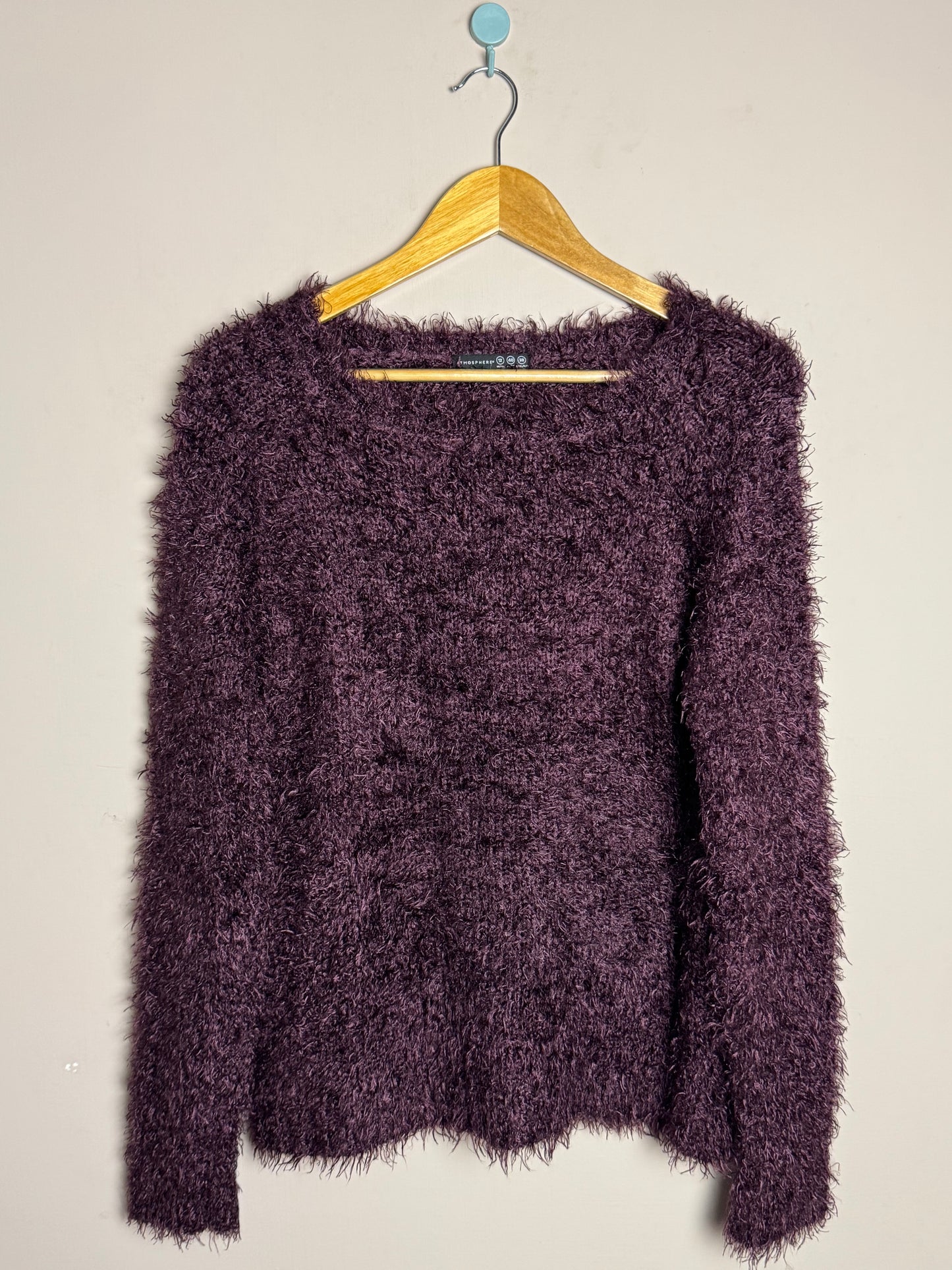 Purple Fuzzy Sweater