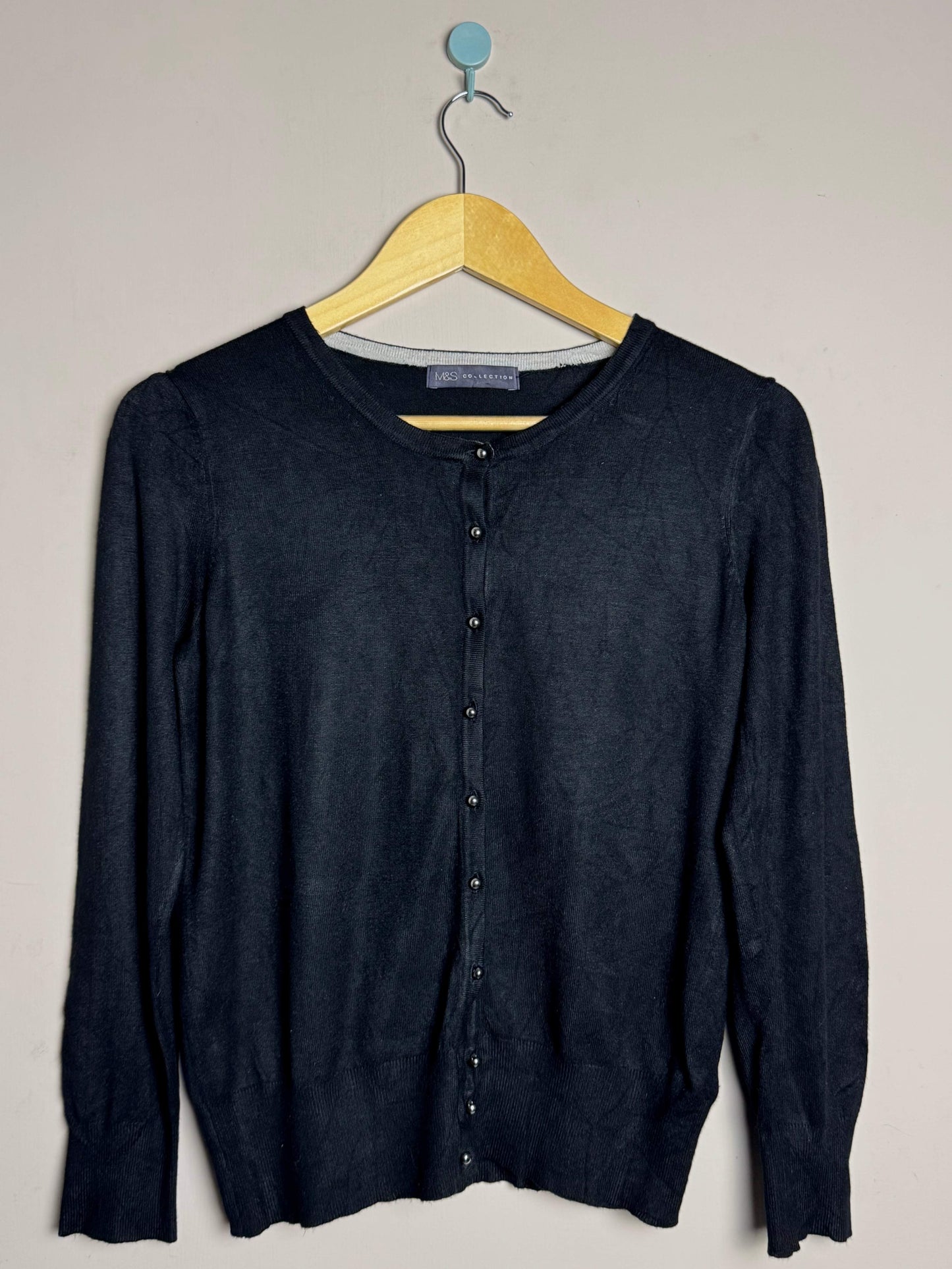 : Black Button Down Sweater