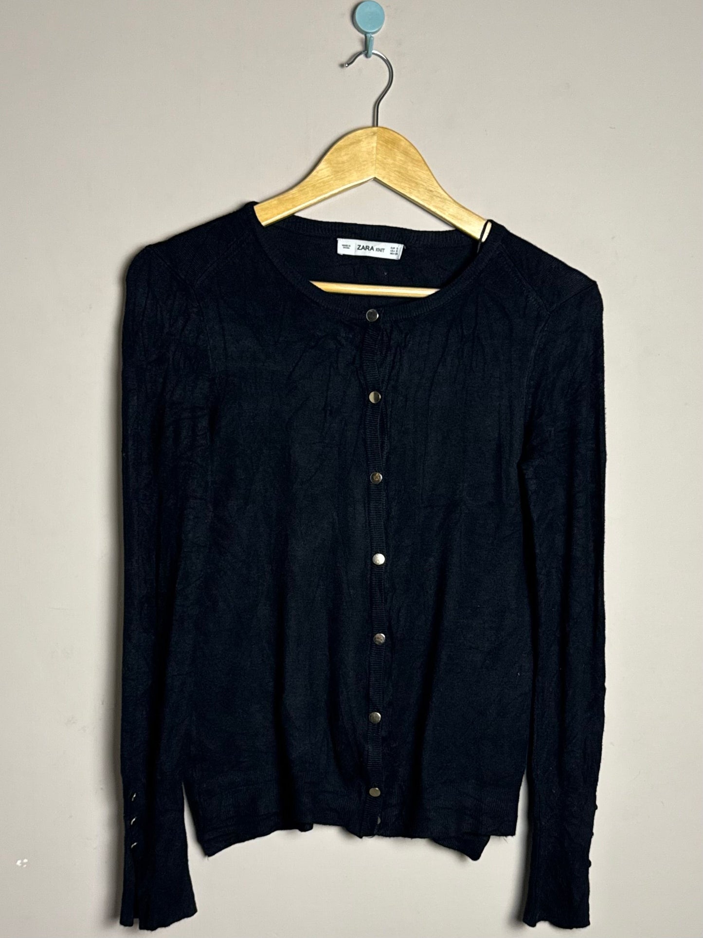 Black Button Down Sweater