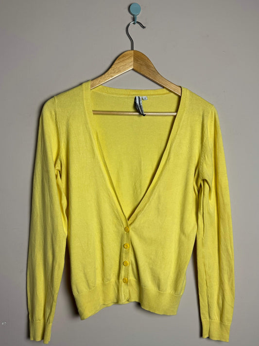 Yellow Button Down Sweater