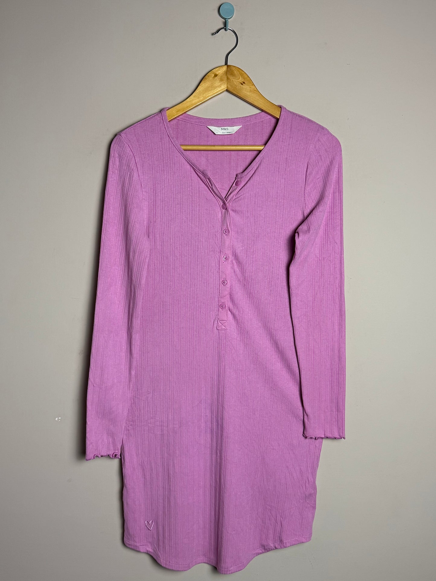 Pink Buttoned Frock