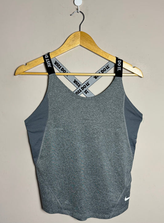 Nike Gray Just Do It Active Tank