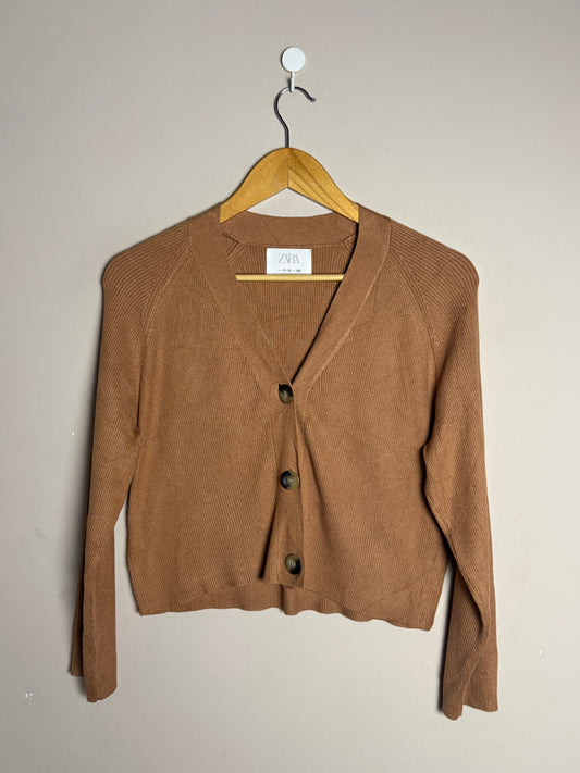 camel-ribbed-brown-cardigan-132-zara