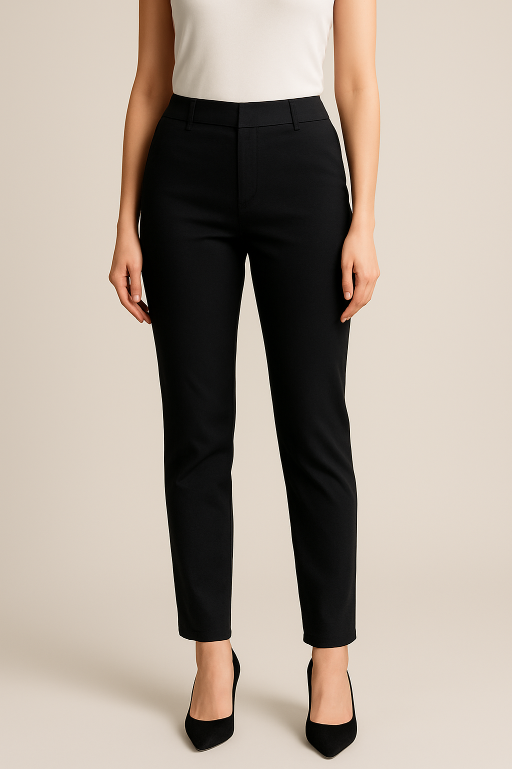 Small Black Stretch Pants