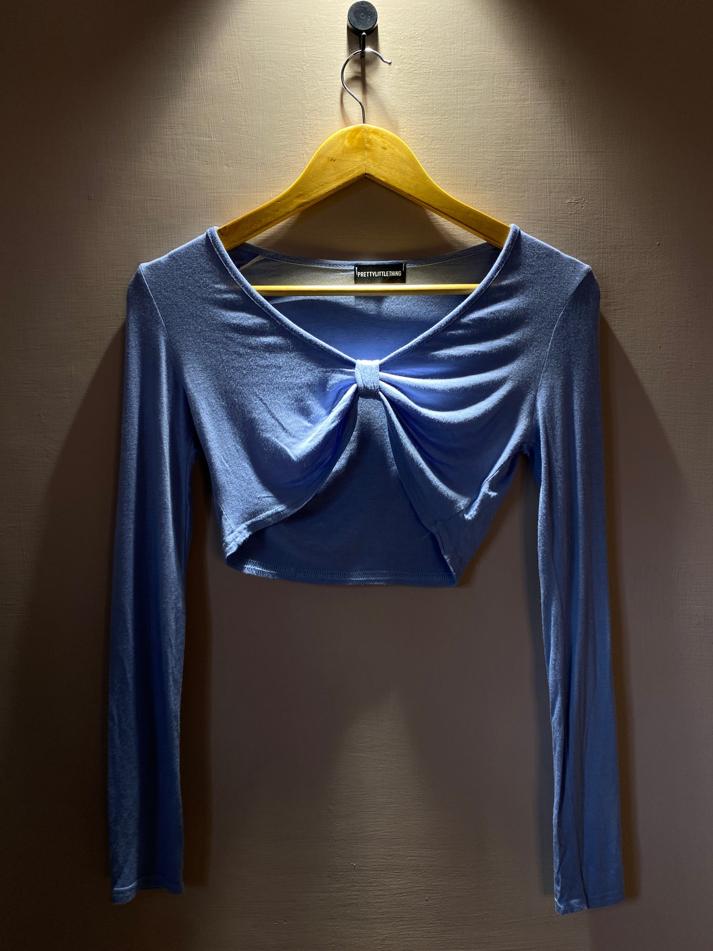 blue-twist-front-crop-top