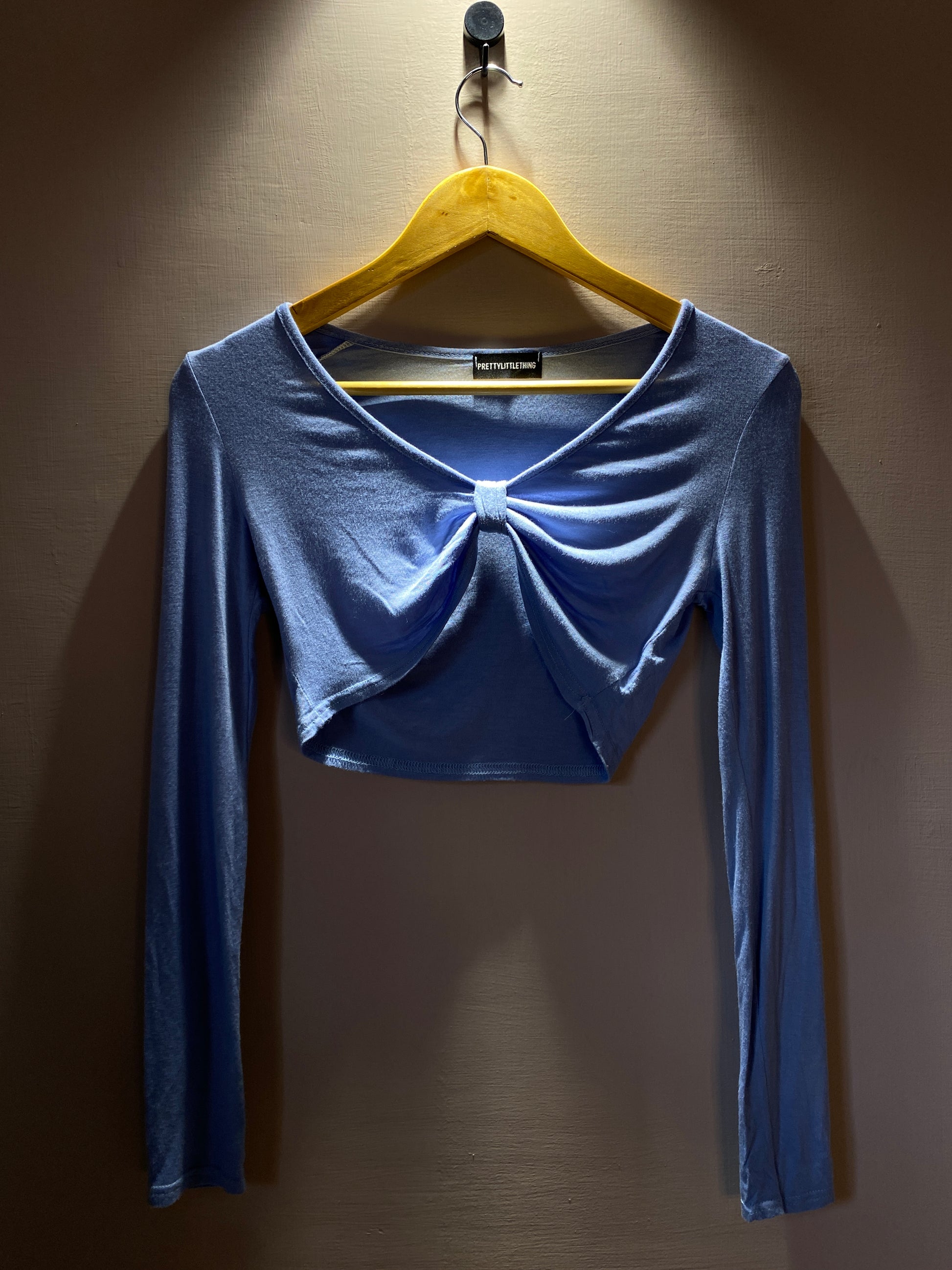 blue-twist-front-crop-top