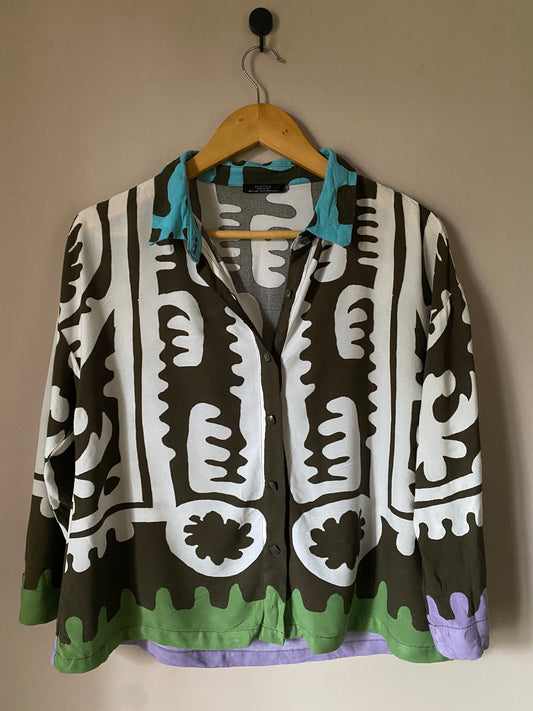 plaid-cropped-button-up-shirt