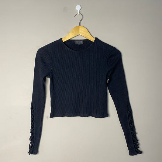 black-laceupsleeve-top-094