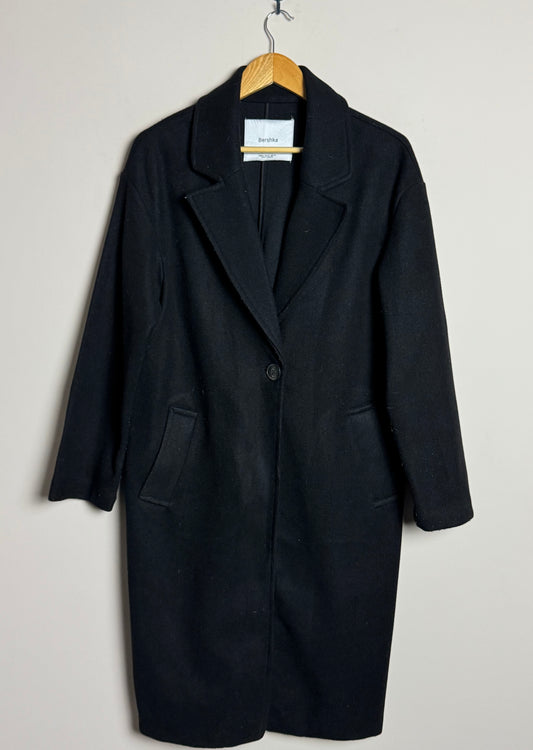 black-single-button-coat