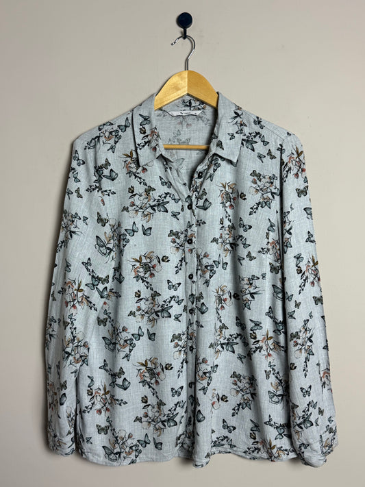 Butterfly Print Shirt