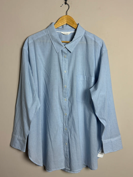Light Blue Striped Shirt