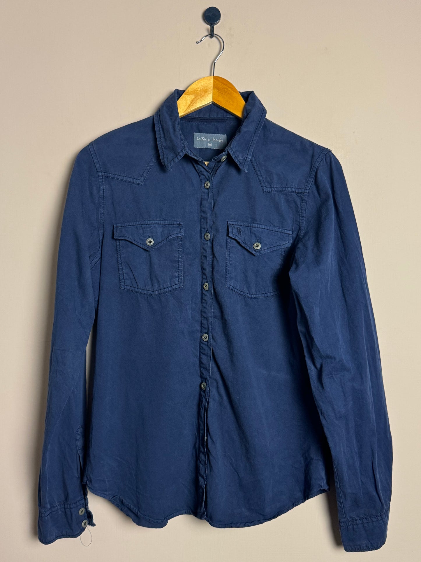 Navy Blue Shirt