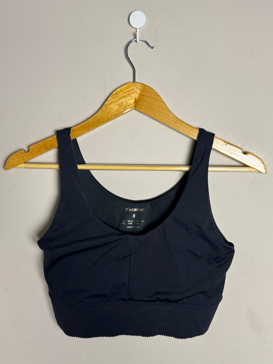 SF Workout Black Sports Bra