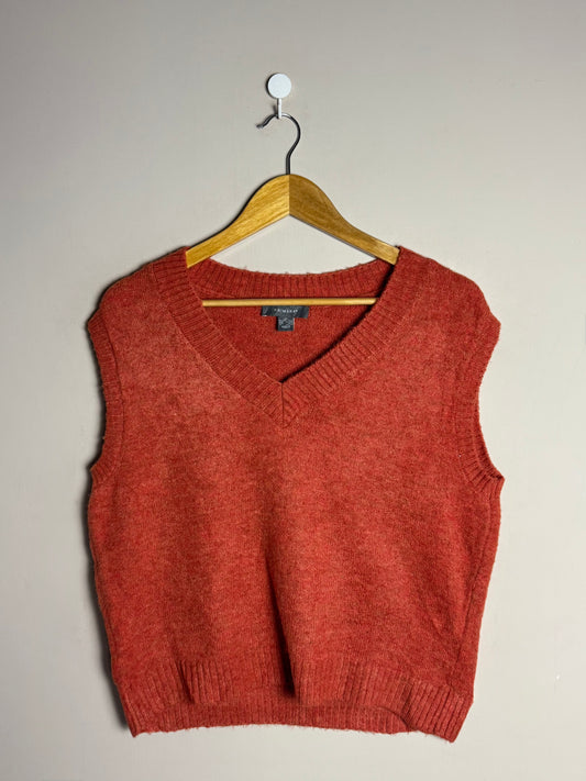 rust-orange-vneck-knit-vest-large-40