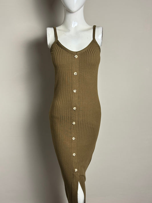 olive-button-front-ribbed-dress-190