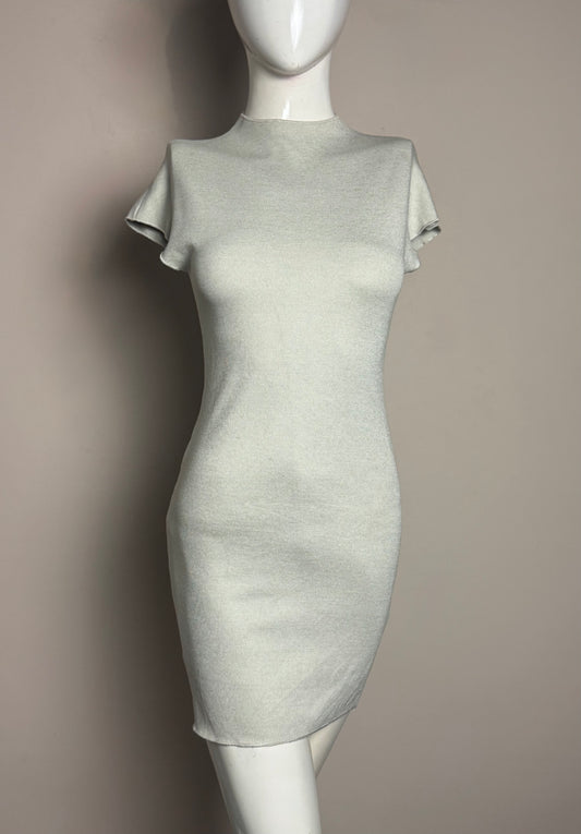 Light Grey Bodycon Mini Dress