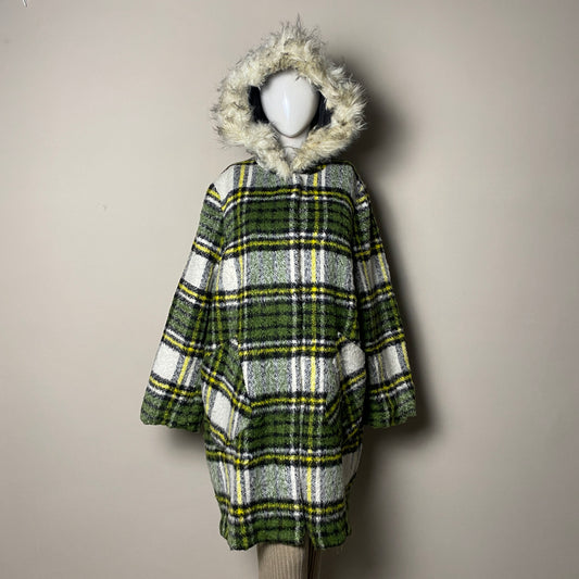 green-plaid-fur-hood-long-coat-053