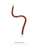 Maroon Stone Tennis Bracelet