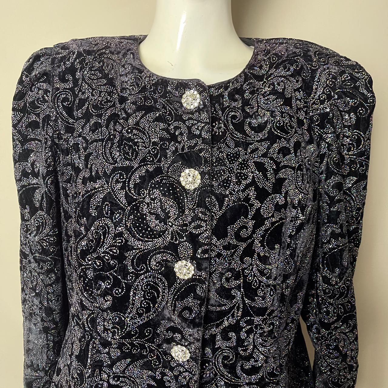 Black Embroidered Jacket